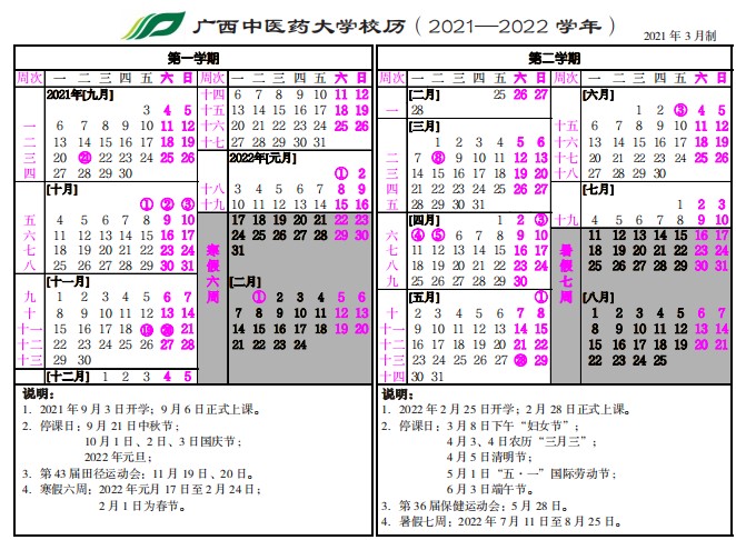 2022廣西中醫(yī)藥大學寒假放假時間公布 幾號開始放寒假.jpg